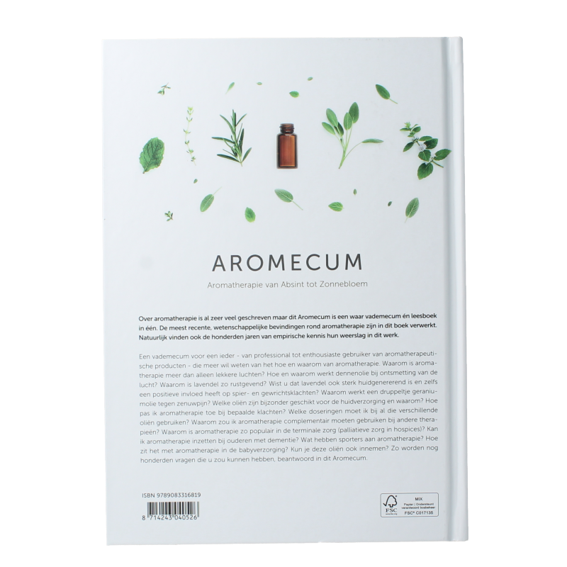 Chi Aromecum 11e druk book by Chi, showing the front cover with title and author details.