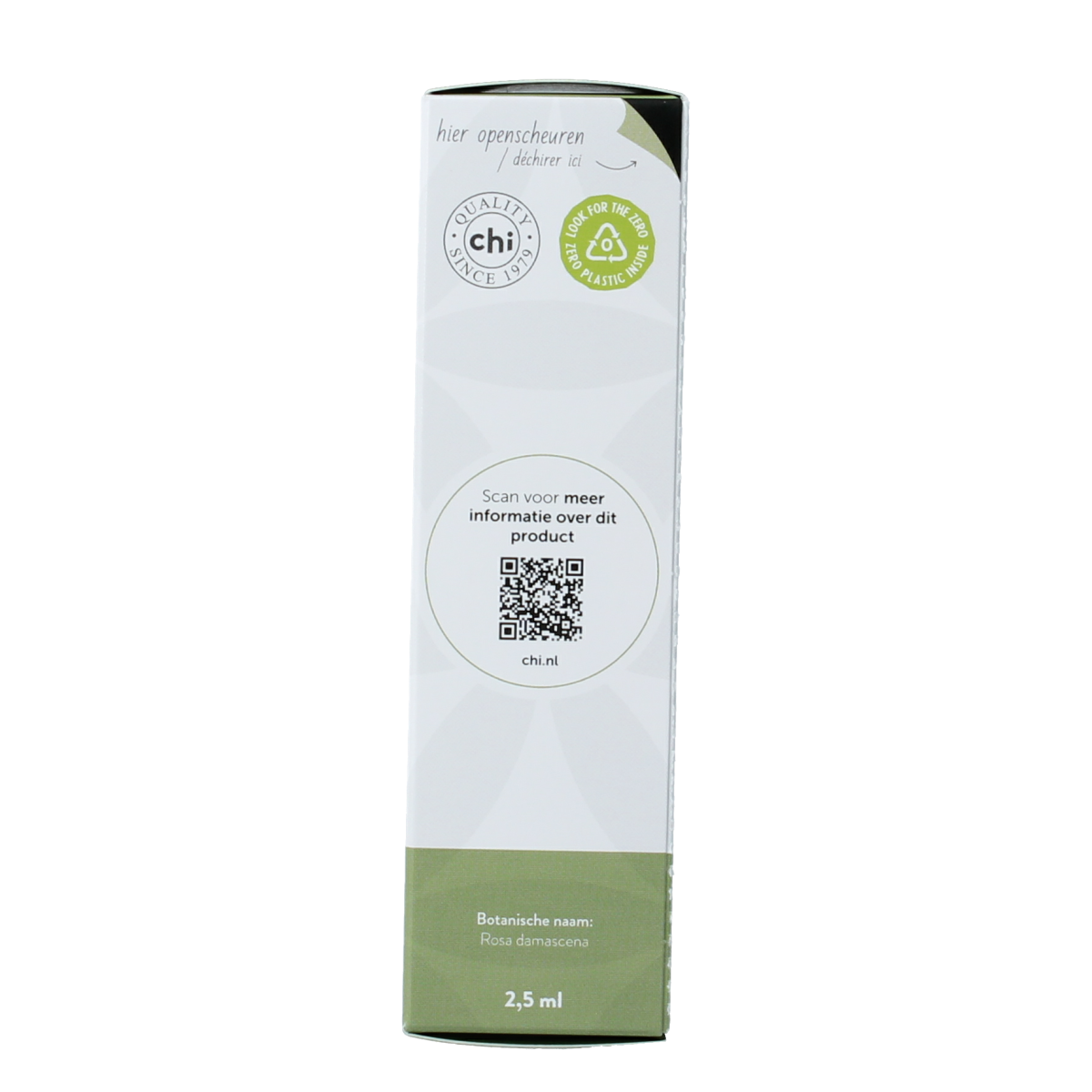 Chi Roos Absolue essential oil in 2.50ml bottle, natural aromatic oil from Chi brand, shown in the image.