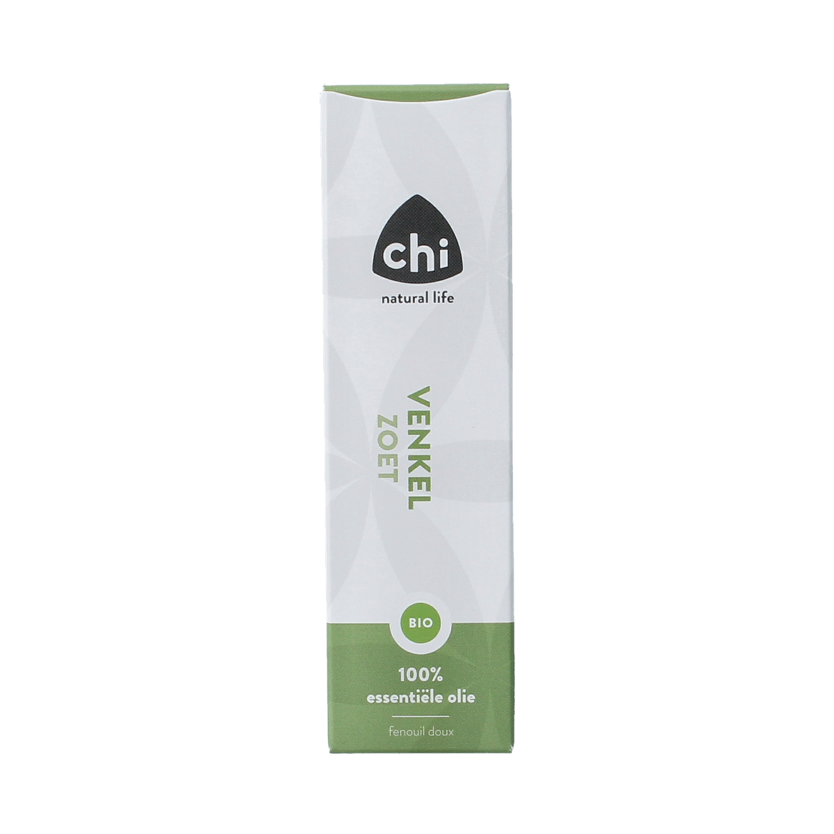 Chi Venkel organic essential oil in a 10ml bottle, showcasing the amber glass container and label.