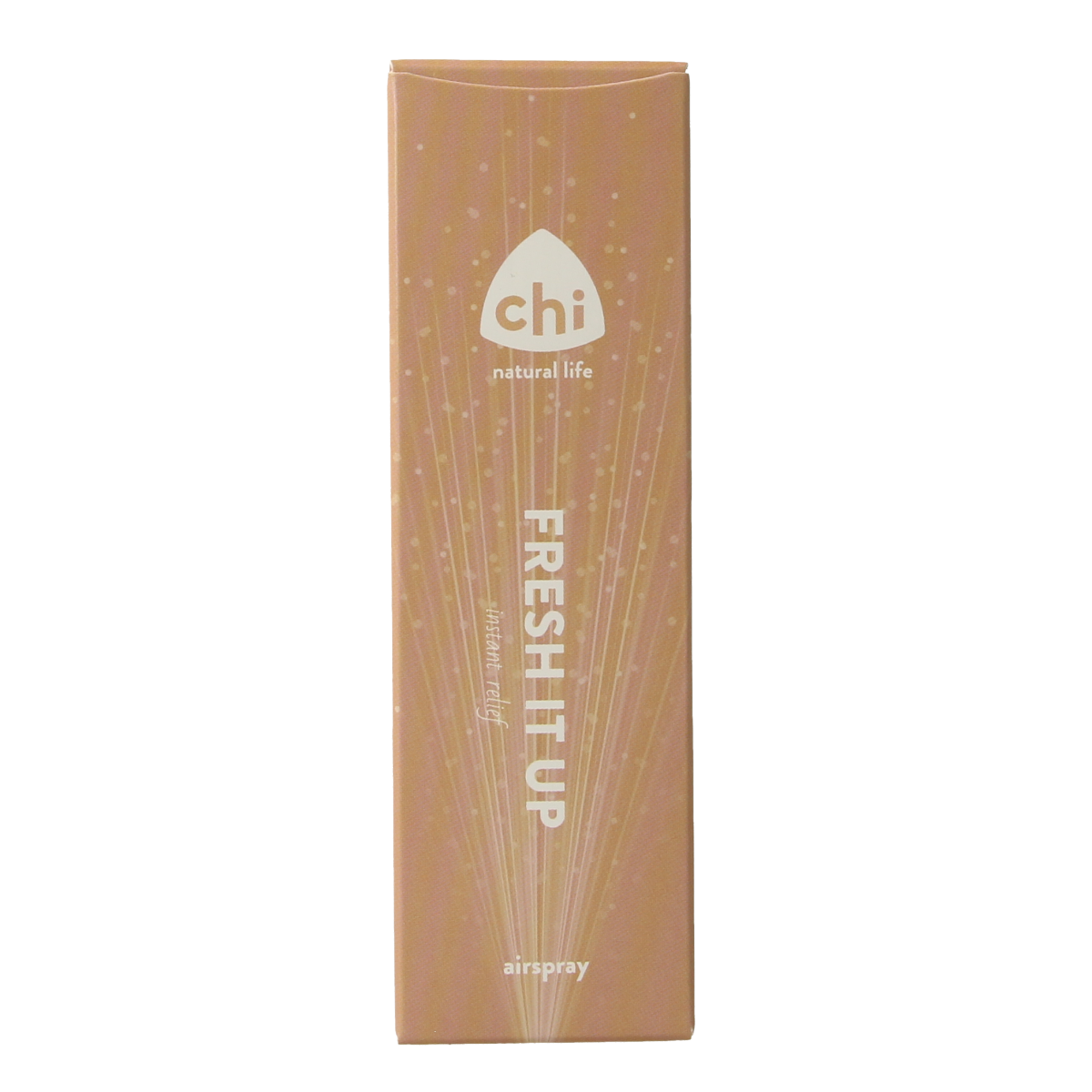 Chi Fresh It Up airspray bottle with Chi geurverspreider branding, 50ml size, featuring a sleek, compact design.