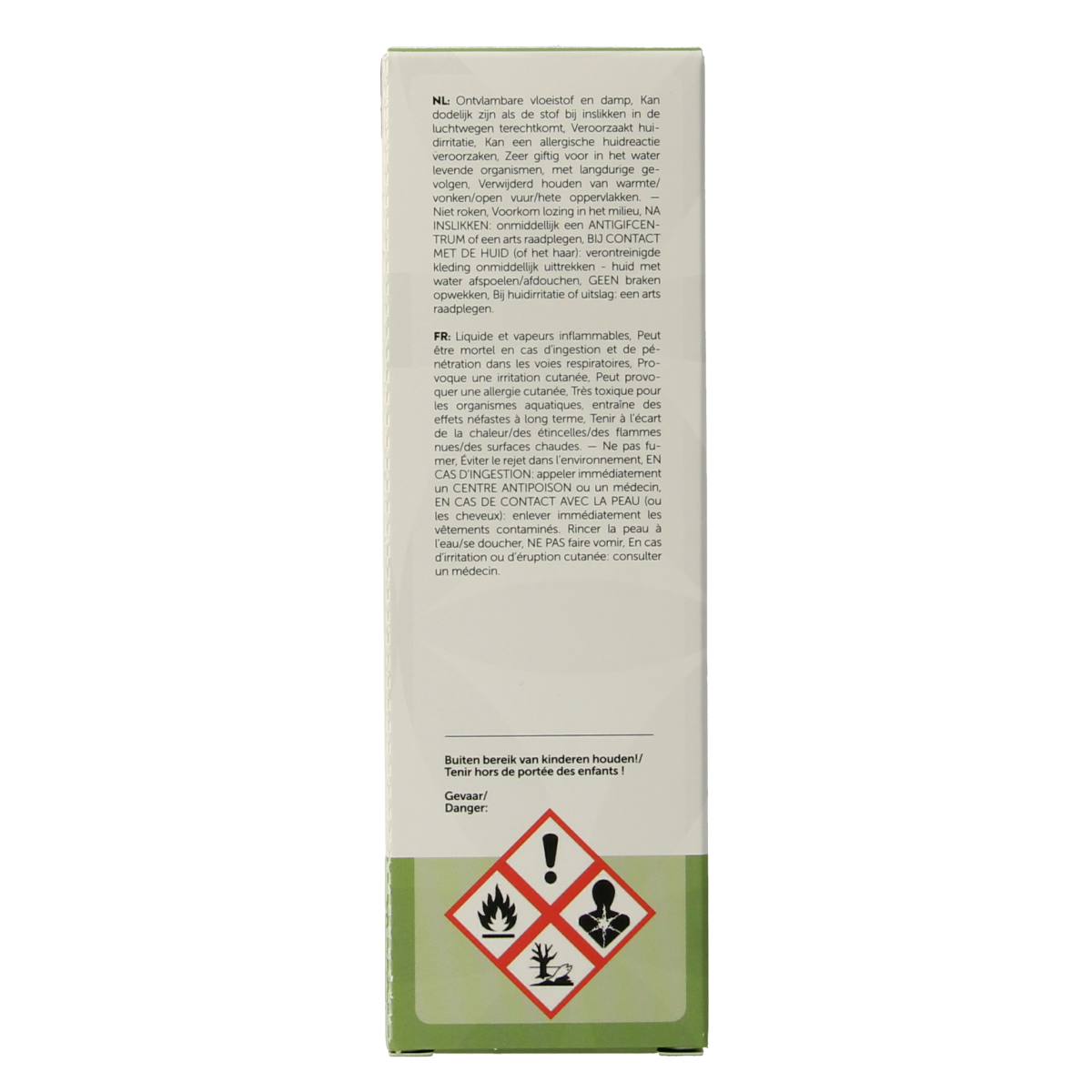 Chi Den Grove Wild essential oil bottle, 50ml, featuring the clear glass container with a black cap and label displaying product details.