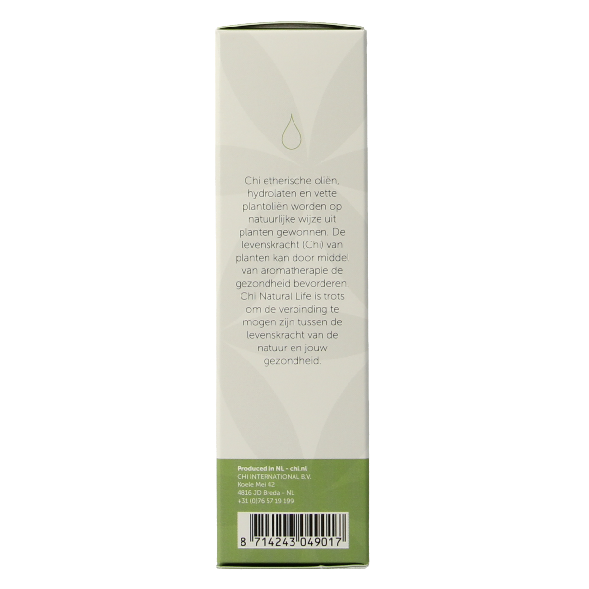 Chi Ho hout wild essential oil in 10ml bottle, natural etherische oliën with herbal aroma, brand Chi.