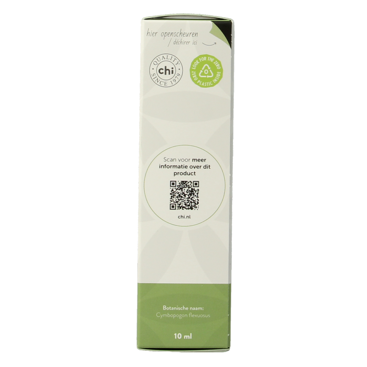 Chi Lemongrass essential oil bottle, 10ml eko pack, natural aromatic oil for wellness and relaxation.