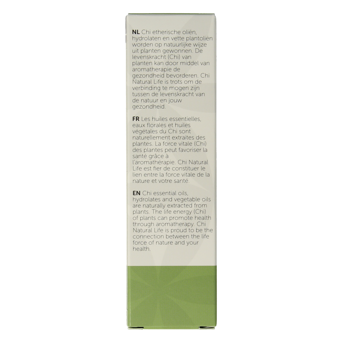 Chi Grapefruit eco bio essential oil in 10ml bottle, showing clear packaging and vibrant grapefruit imagery.