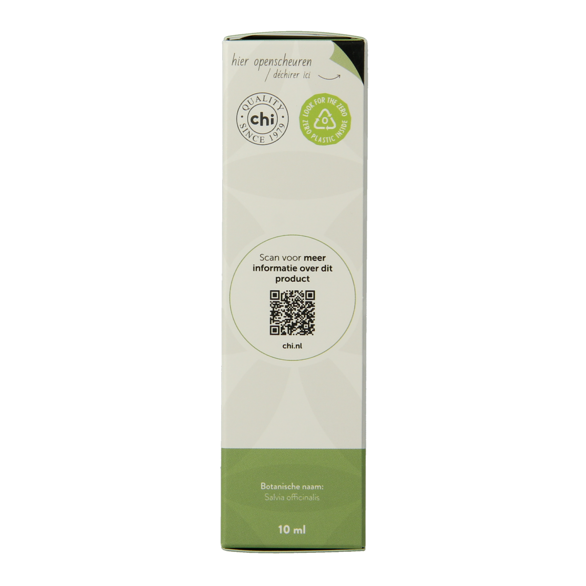 Chi Salie eko bio essential oil in 10ml bottle, featuring natural herbal extract for aromatherapy and wellness use.