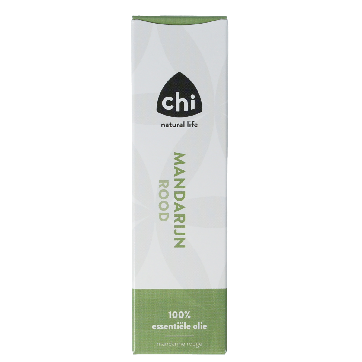 Chi Mandarijn rood cultivar essential oil in a 10ml bottle, featuring a vibrant orange color and natural citrus aroma.