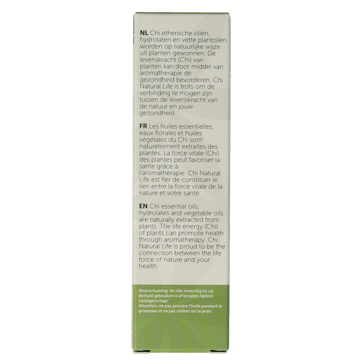 Chi Oregano essential oil bottle, 10ml, natural herbal etherische oliën from Chi, shown in the image.