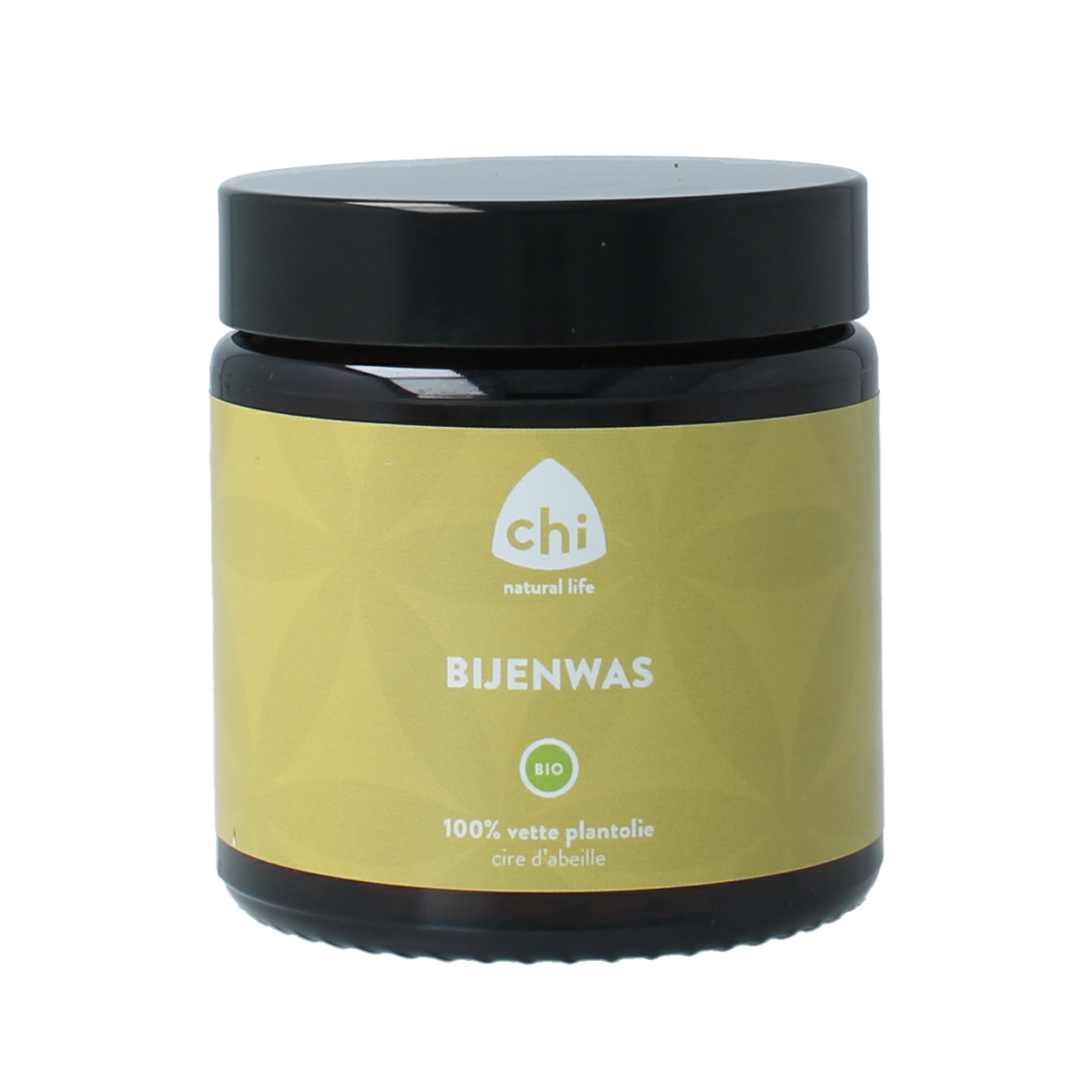 Chi Bijenwas eko 50g natural beeswax for body care, shown in a close-up image of the beeswax block.