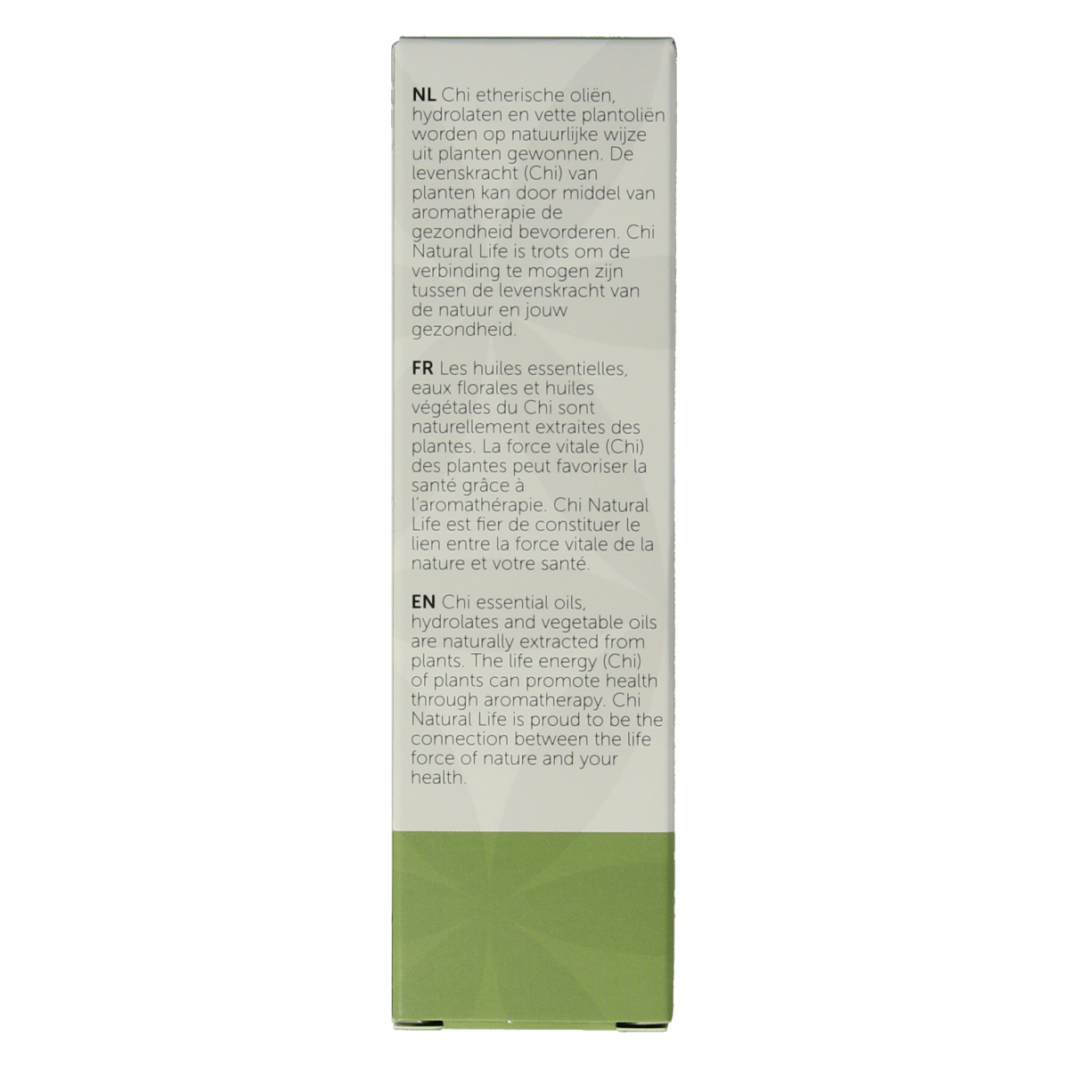 Chi Kruidnagel organic essential oil in a 10ml bottle, featuring a dark amber glass container with a white cap and product label.
