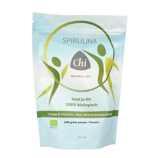 Chi Spirulina poeder bio 240.00 Gram