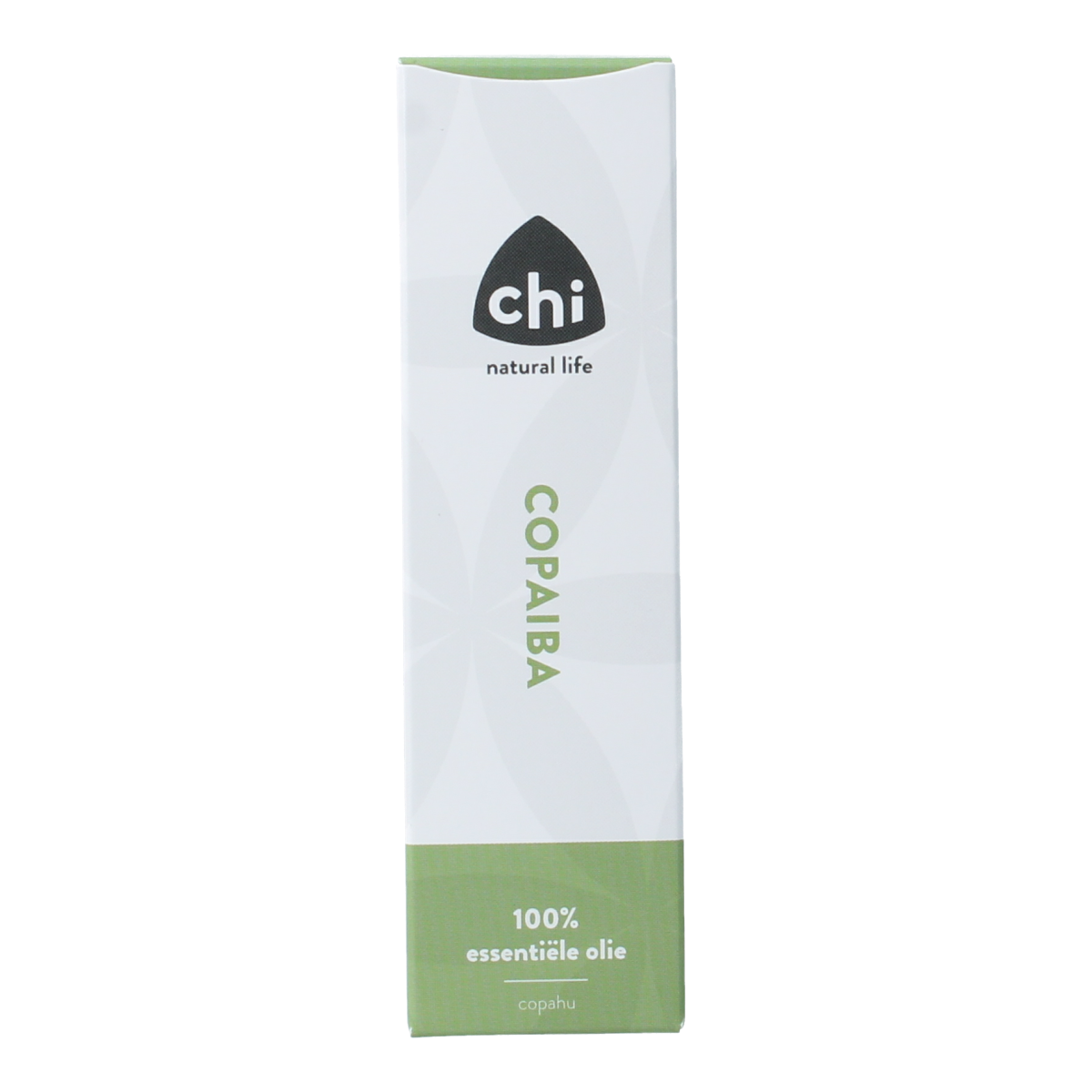 Chi Copaiba essential oil in a 10ml bottle, featuring clear packaging and a dropper for natural aromatherapy use.