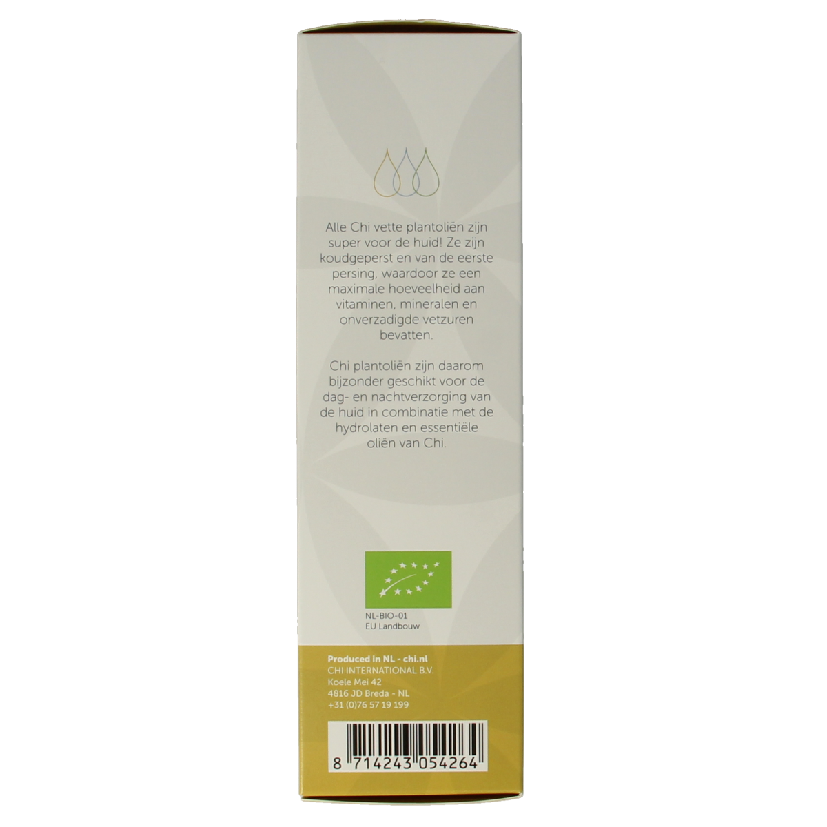 Chi Calendula maceraat 20% bio body care product in a 100ml bottle, featuring calendula infusion for skin nourishment.