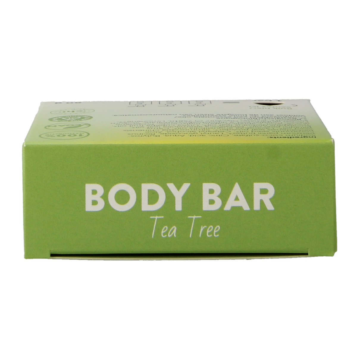 Chi Tea Tree Body Bar, 80g, natural skincare product with tea tree for cleansing and refreshing skin.