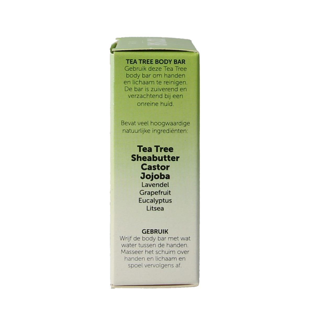 Chi Tea Tree Body Bar 80g, natural skincare product with tea tree for cleansing and refreshing skin.