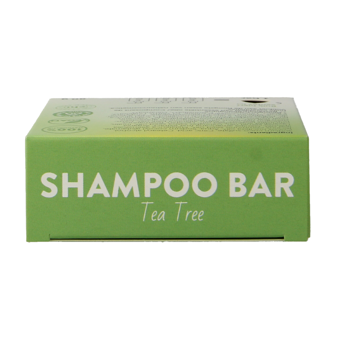 Chi Tea Tree Shampoo Bar 80g for hair care, natural soap bar with tea tree oil for cleansing and scalp freshness.