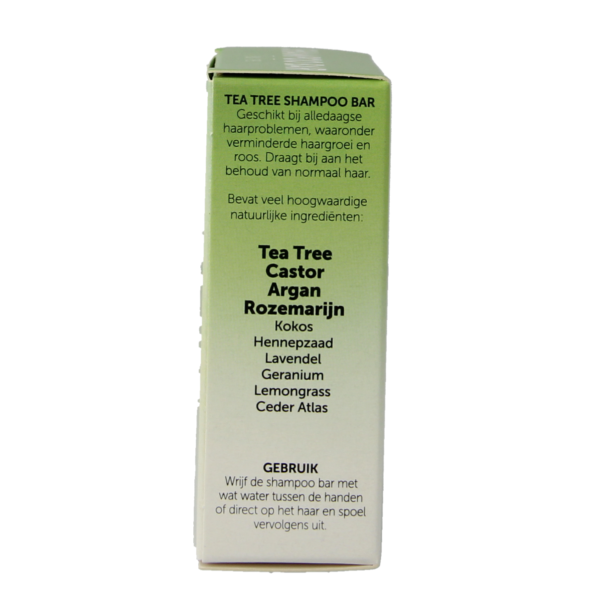 Chi Tea Tree Shampoo Bar 80g, natural hair care product with tea tree for scalp cleansing, in eco-friendly solid form.
