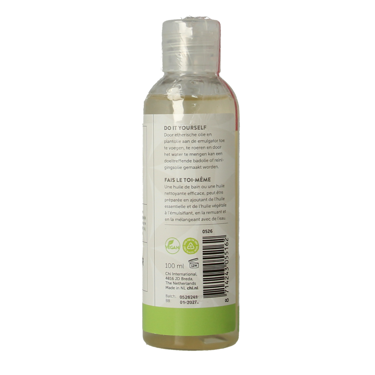 Chi Emulgator eco bio herbal preparation in 100ml bottle, natural organic emulsifier from Chi brand.