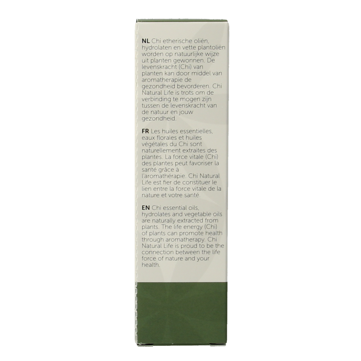 Chi Vanille 12% CO2 bio essential oil in 2.50ml bottle, featuring a vanilla scent and natural plant extract.