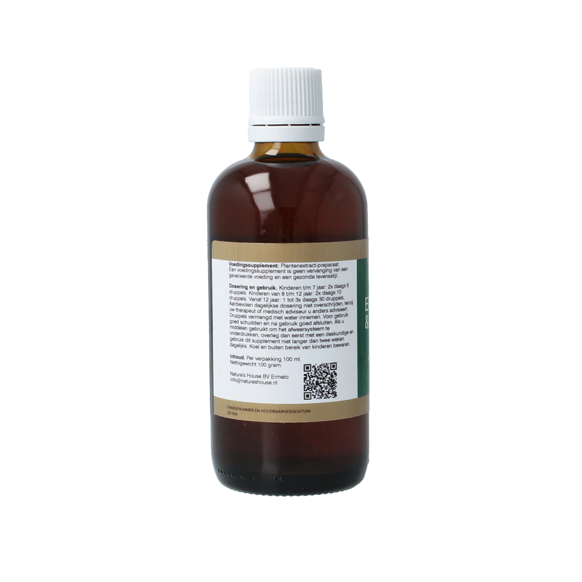 Natupharma Echinacea & cat's claw extra forte herbal preparation in 100ml bottle, natural herbal supplement for immune support.