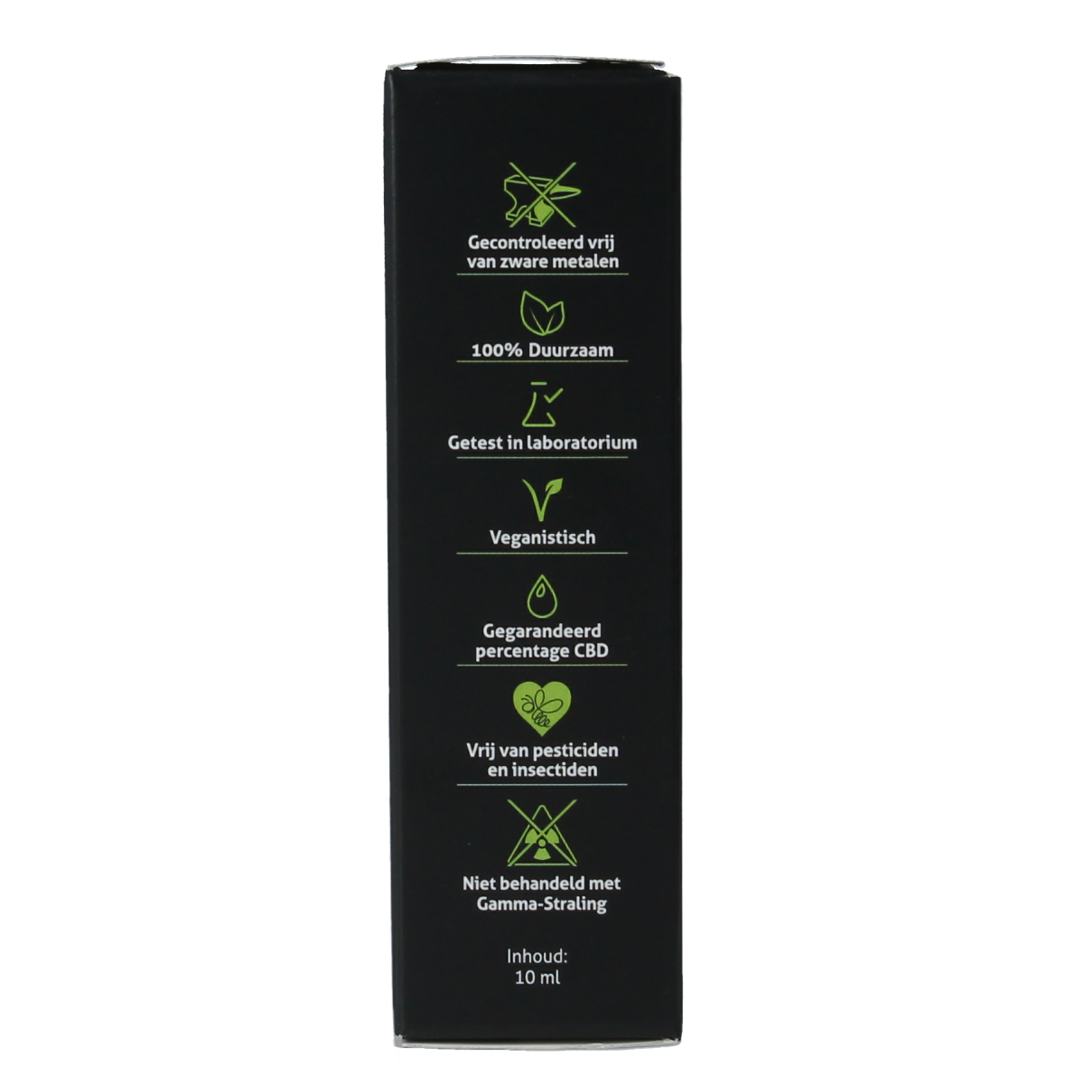 CBD Original CBD olie 10% in 10ml bottle, herbal supplement with dropper for sublingual use, natural CBD extract.