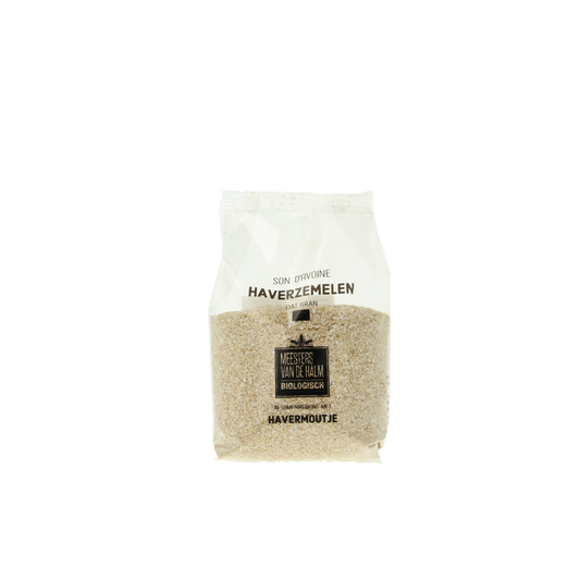 De Halm Haverzemelen bio 500.00 Gram