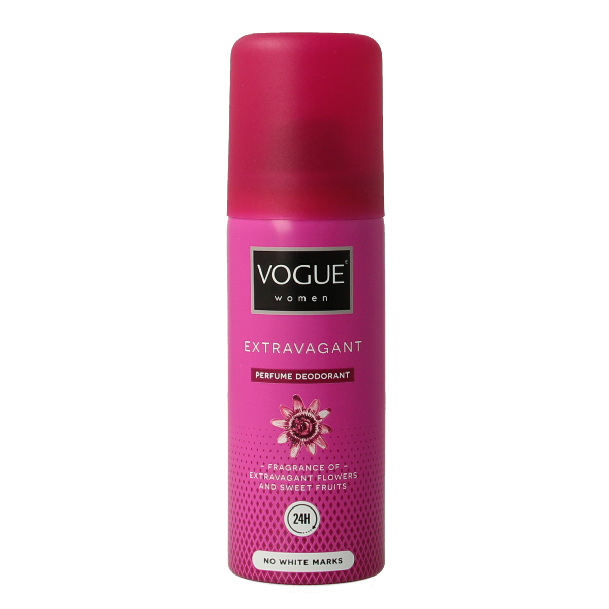 Vogue Parfum deodorant bottle, 50ml, featuring elegant packaging and spray nozzle, designed for long-lasting freshness.