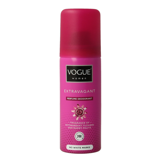 Vogue Parfum deodorant bottle, 50ml, featuring elegant packaging and spray nozzle, designed for long-lasting freshness.