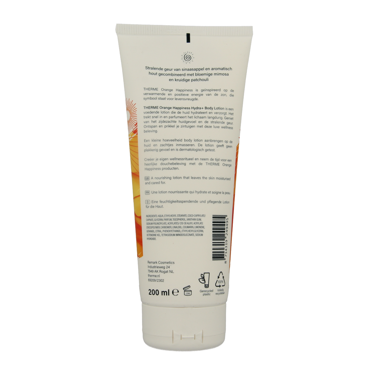 Therme Orange happiness bodylotion 200.00 Milliliter