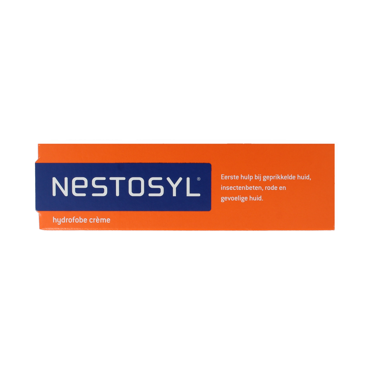 Nestosyl zalf 30g tube for treating cuts and bites, with herbal ingredients, displayed on a white background.