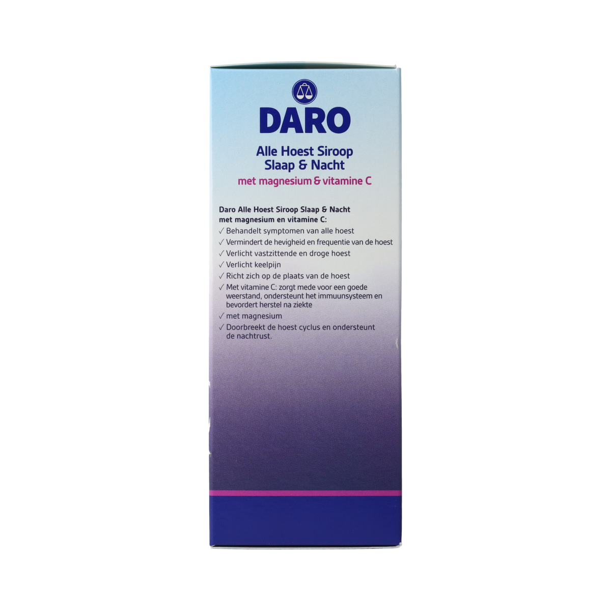 Daro Hoest Siroop Slaap & Nacht 150.00 Milliliter