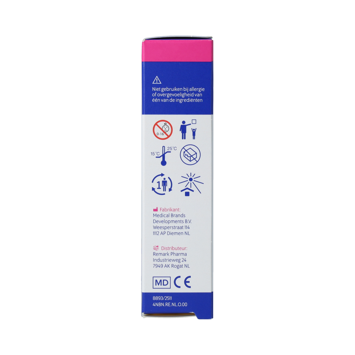 Formule W Kalknagel 6-in-1 set for toenail care, includes tools for treating and preventing fungal nails.