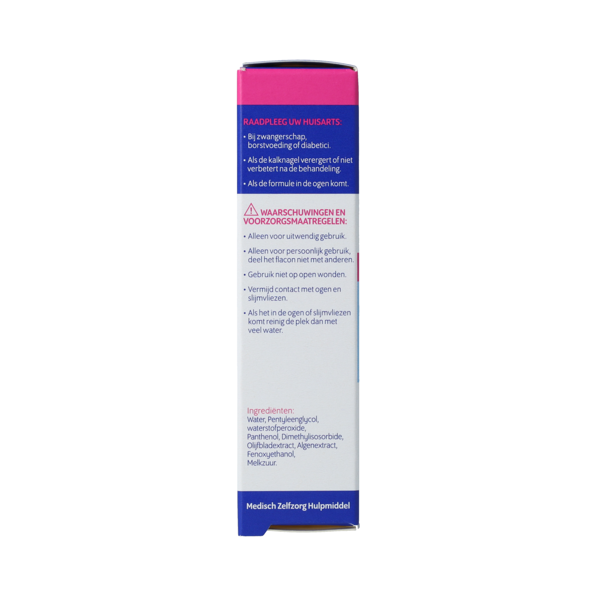 Formule W Kalknagel 5-in-1 set for toenail care, includes tools for treating and preventing nail issues, in a compact package.