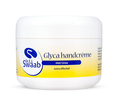Dr. Swaab Handcreme with urea, 100ml, moisturizing hand care product showing the tube and packaging.