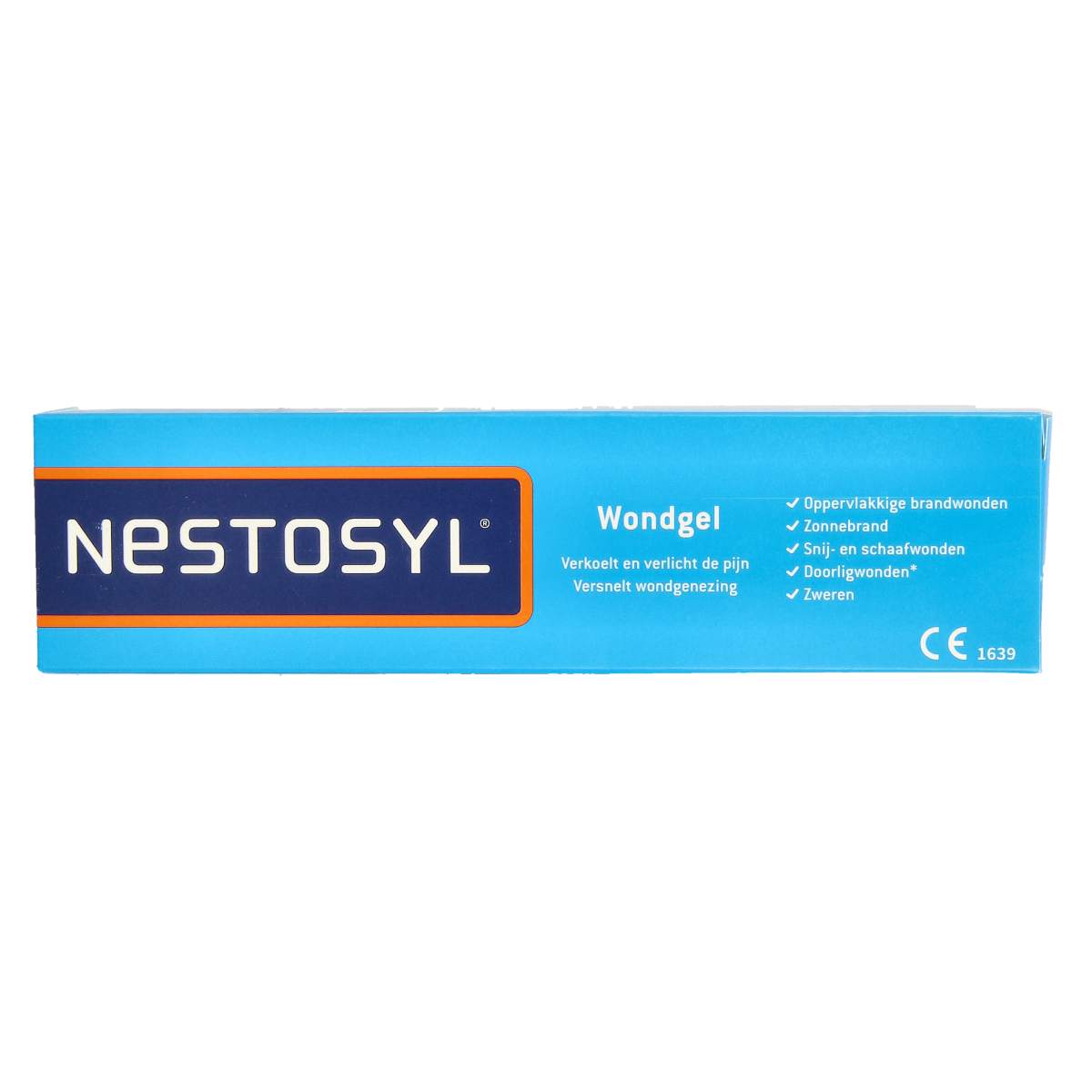 Nestosyl 3-in-1 Wondgel in 75ml tube, a body care treatment for wounds and skin healing, with Nestosyl branding visible.