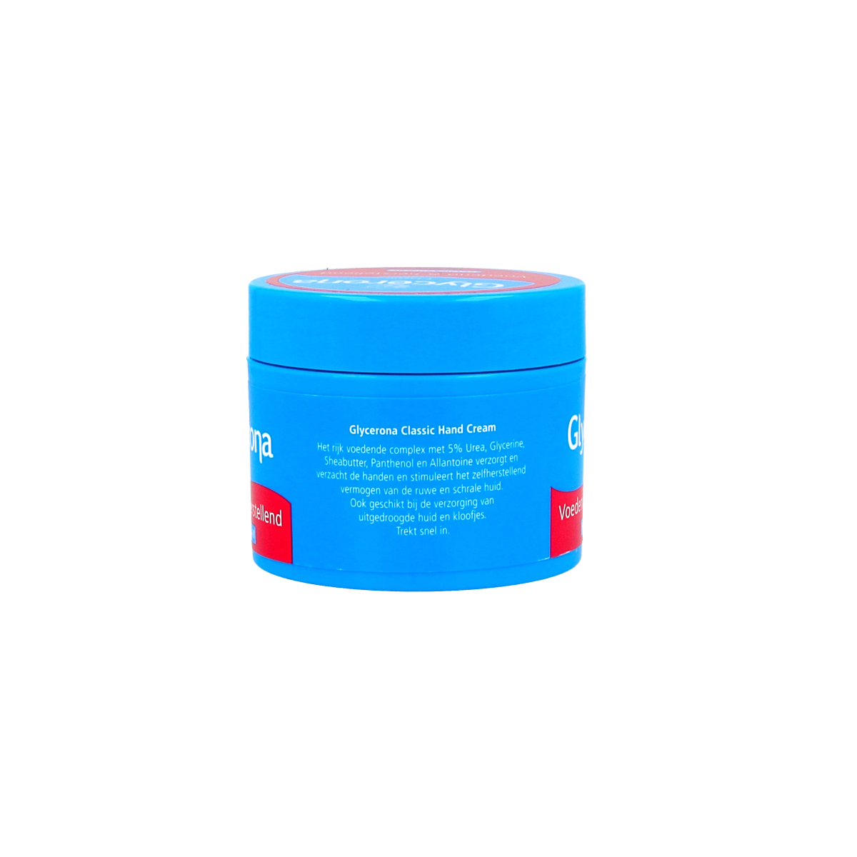 Glycerona Handcreme classic pot 150ml, moisturizing hand cream in a white jar with a screw-on lid, labeled "Glycerona."