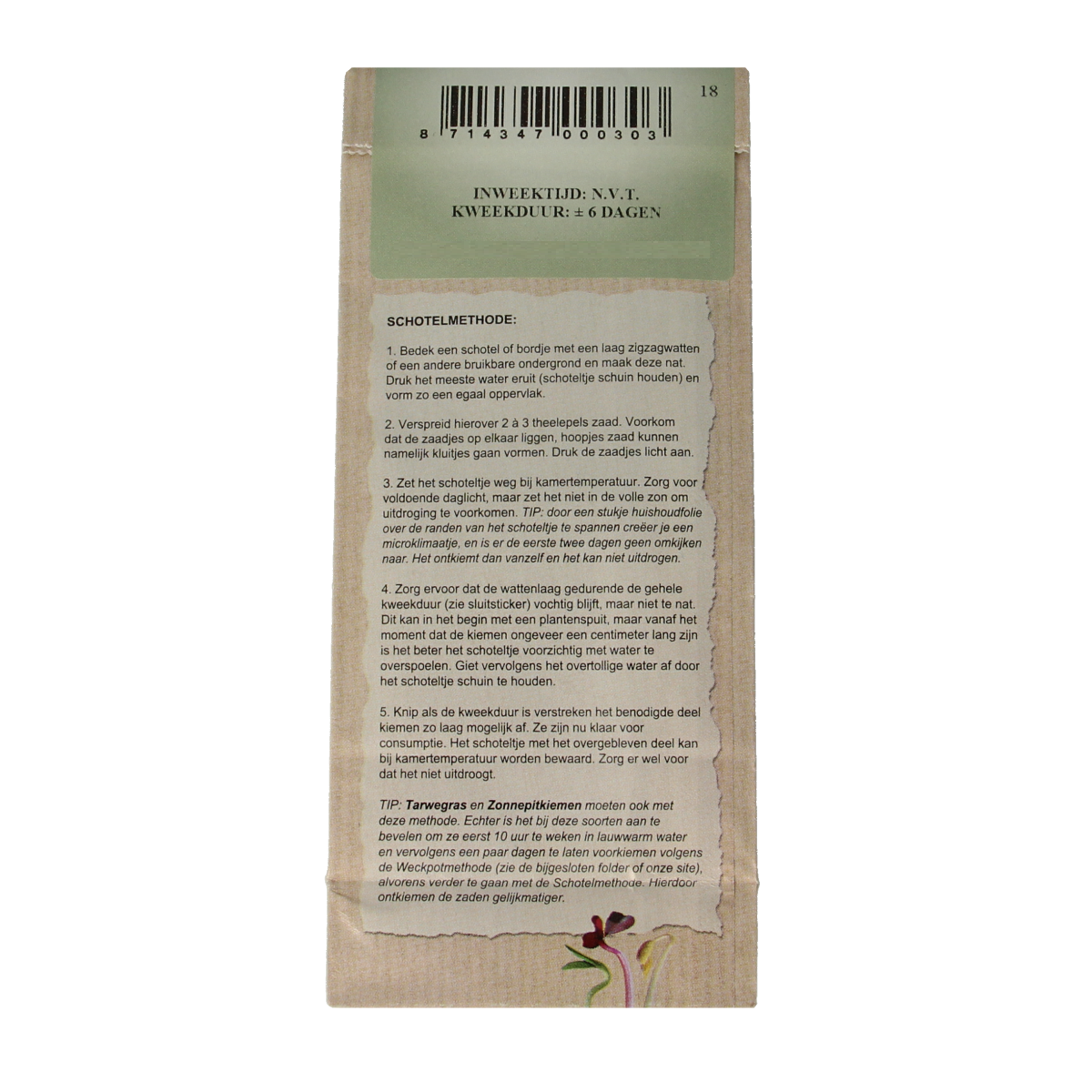 Organic Peuleschil mustard seed in 135g package, used as a flavor enhancer in sauces and spice blends.
