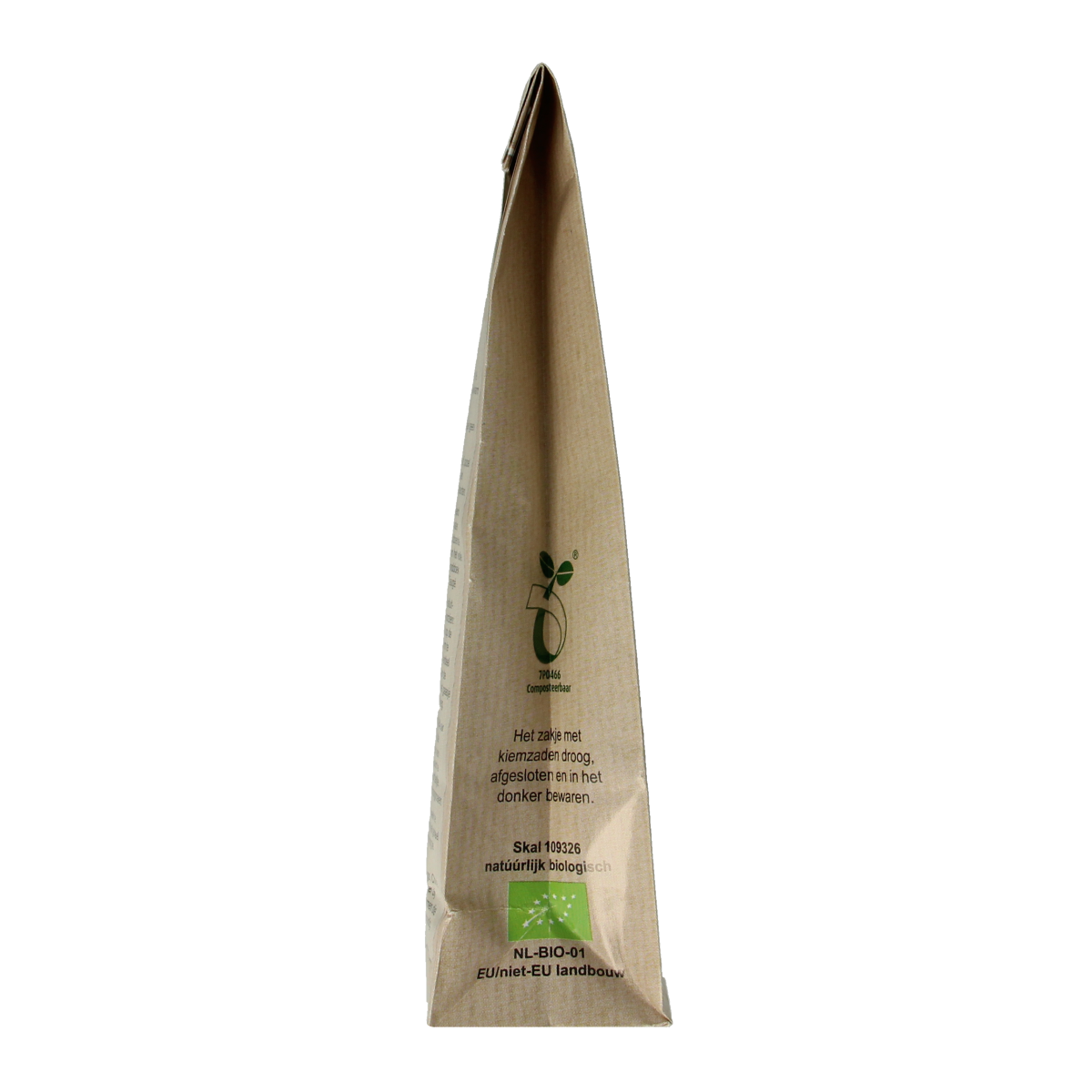 Organic Peuleschil Alfalfazaad bio, 140g, fresh alfalfa sprouts in clear packaging, suitable for salads and garnishes.