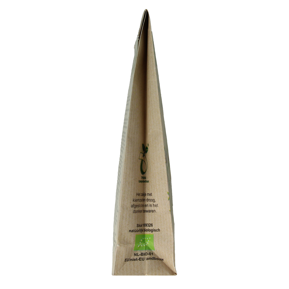 Organic Peuleschil Kiemmixzaad in a 145g package, featuring a variety of sprouting seeds for gardening or eating.