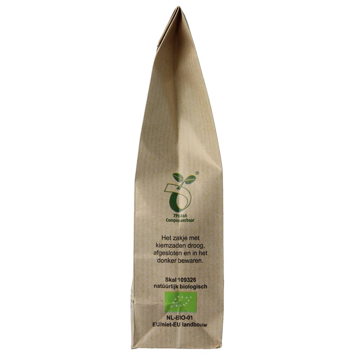 Organic Peuleschil broccoli seed in 115g package, fresh green vegetable suitable for planting or cooking.