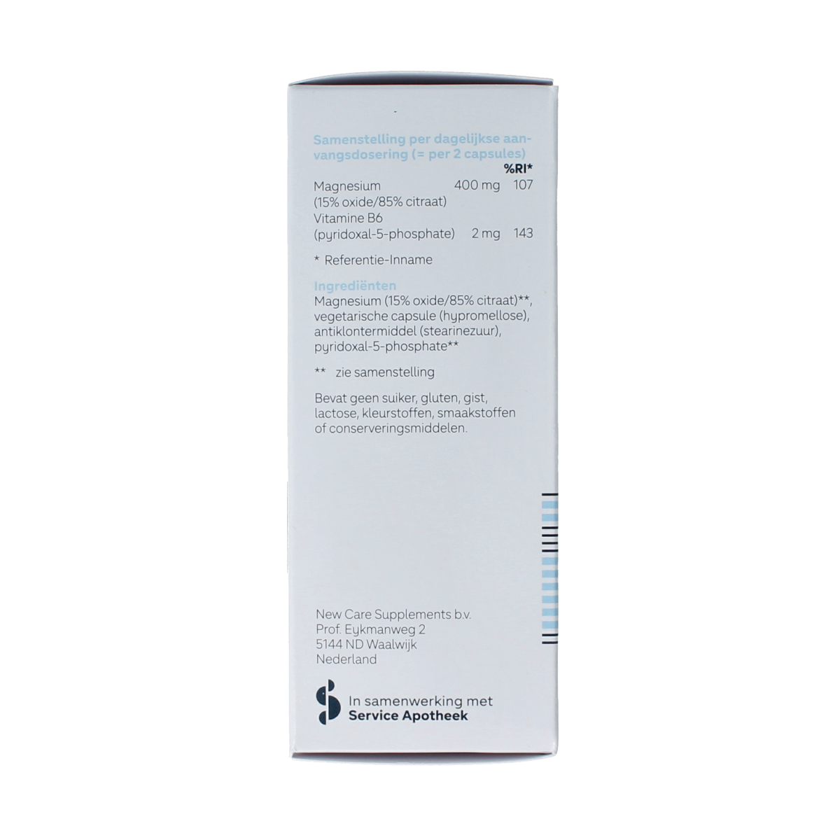 Leefit Magnesium mineral capsules in a bottle, dietary supplement for muscle and nerve support, product image.