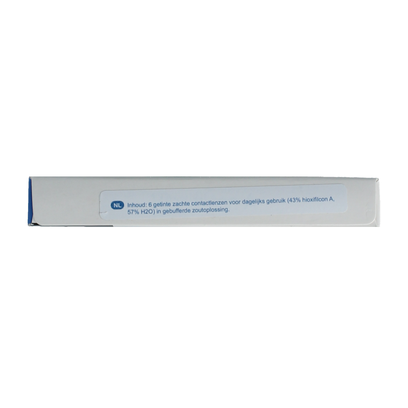 Eyefresh Maandlenzen -2.50 contact lenses in a box of 6 for vision correction, displayed on a white background.