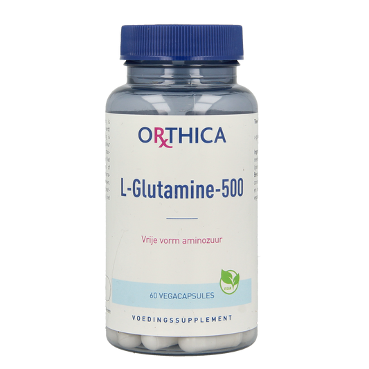 Orthica L-Glutamine 500 60.00 Vegetarische capsules