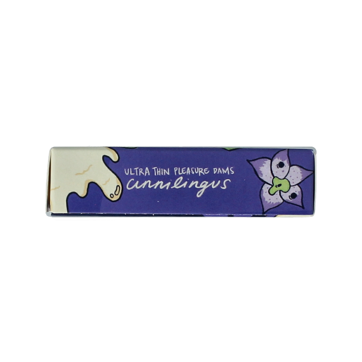 Beffy Beflapjes aroma neutraal, set of 3 neutral-scented erotic beads, shown in clear packaging.