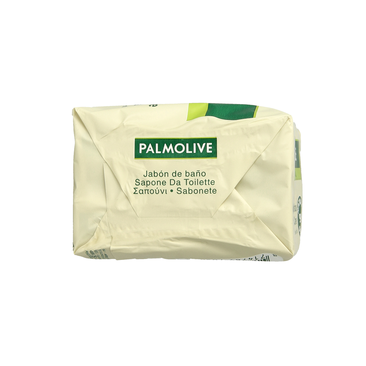 Palmolive original olive soap bar, 90g, set of four, showing the packaging with olive oil branding.