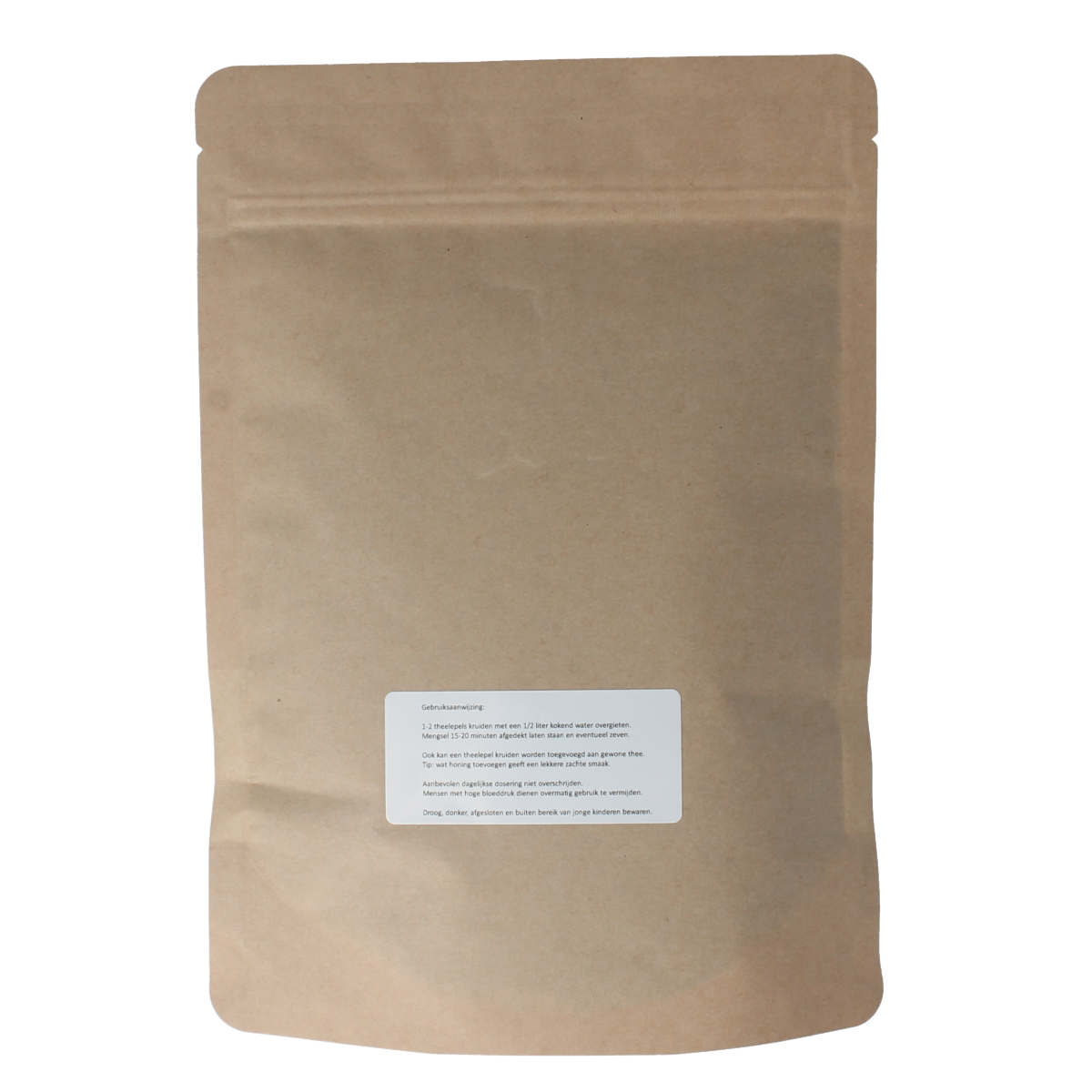 Zonnegoud Orthosiphon complex tea in a 100g package, featuring fresh dried herbs for herbal infusions.