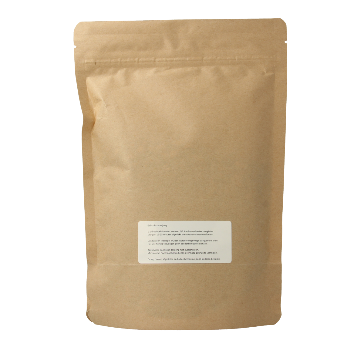 Zonnegoud Populus complex tea in a 100g package, natural herbal blend for relaxation and wellness.