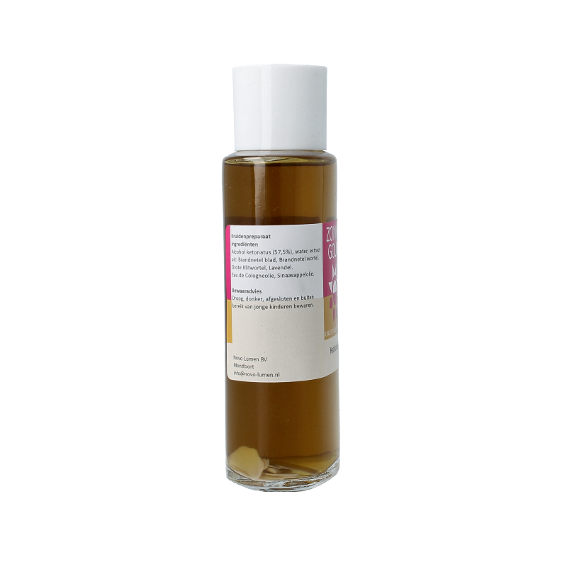 Zonnegoud Haarverzorging Haartonicum 100ml bottle with label, natural hair treatment product for scalp and hair health