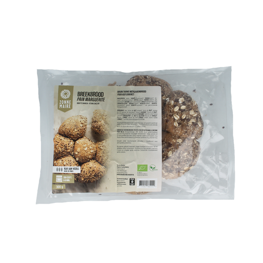 Zonnemaire Breekbrood 300g, whole grain bread with crispy crackers, shown in a clear image.