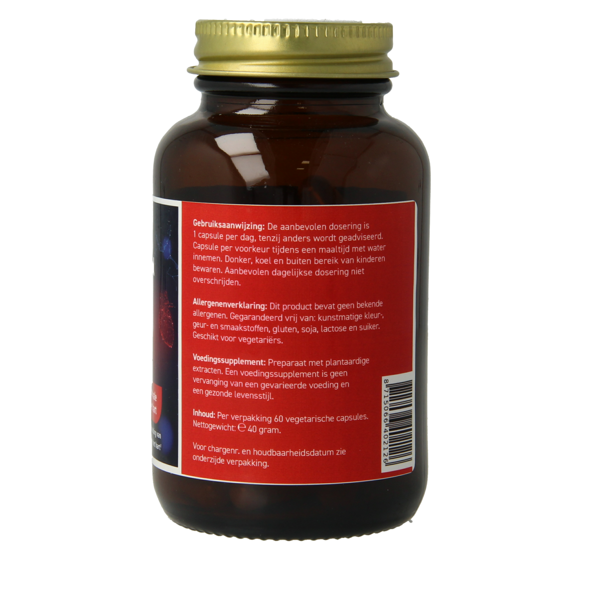 All Natural Resveratrol 100mg capsules in a bottle, dietary supplement by All Natural, with 60 capsules for wellness.