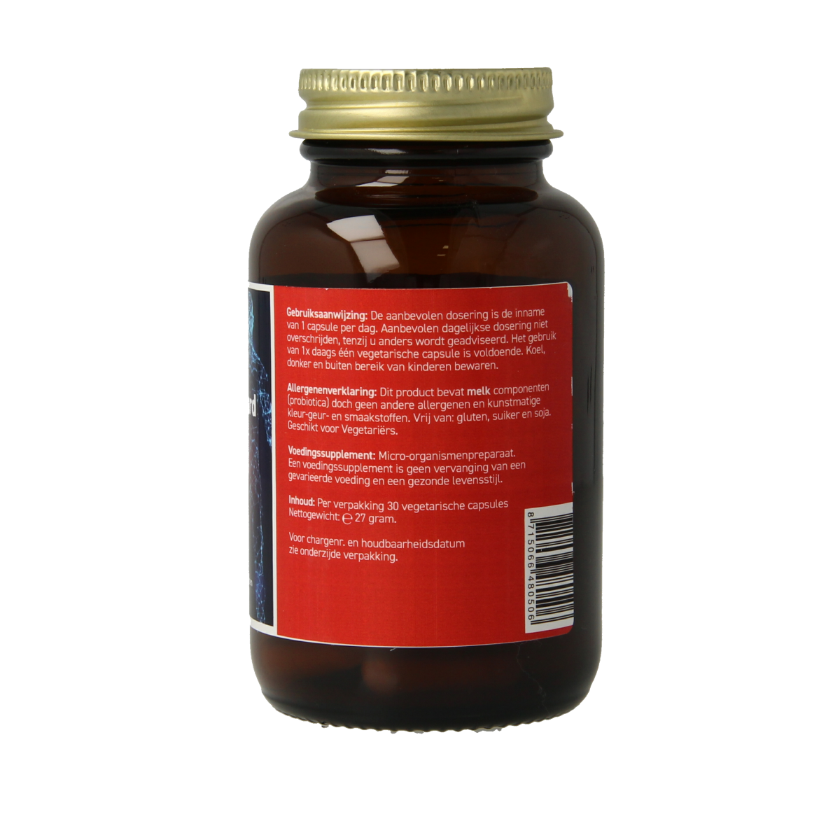 All Natural Pro Bioticum Forte capsules with micro-organisms, 30 capsules, dietary supplement for digestive health.
